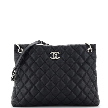 Chanel Easy Tote Quilted Caviar Large