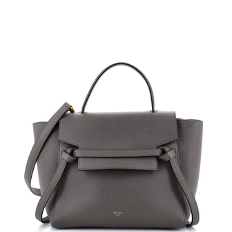 Celine Belt Bag Textured Leather Micro