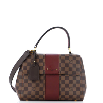 Louis Vuitton Bond Street Handbag Damier with Leather BB