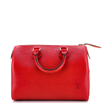 Louis Vuitton Speedy Handbag Epi Leather 25