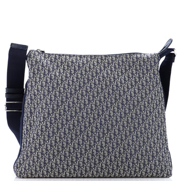 Christian Dior Vintage Trotter Messenger Bag Diorissimo Canvas Large