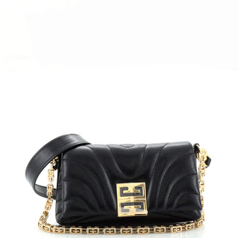 Givenchy 4G Soft Flap Bag Quilted Leather Micro
