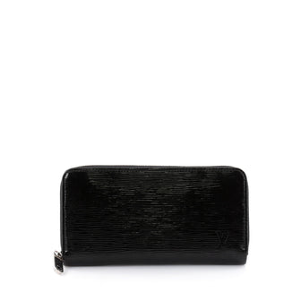 Louis Vuitton Zippy Wallet Electric Epi Leather Black 2608801