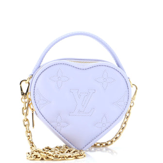 Louis Vuitton Pop My Heart Pouch Bag Bubblegram Leather