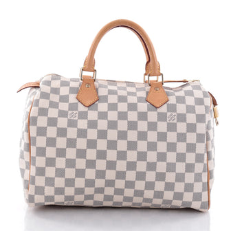 Louis Vuitton Speedy Handbag Damier 30 White 2609102