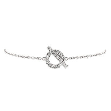 Hermes Finesse Bracelet 18K White Gold and Diamonds