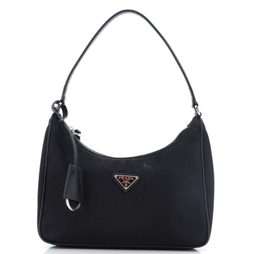 Prada Re-Edition 2005 Hobo Tessuto with Saffiano Leather Mini