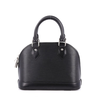 Louis Vuitton Alma Handbag Epi Leather BB Black 2609503