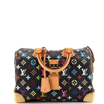 Louis Vuitton Speedy Handbag Monogram Multicolor 30