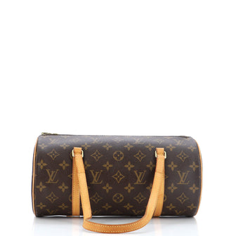 Louis Vuitton Papillon Handbag Monogram Canvas 30