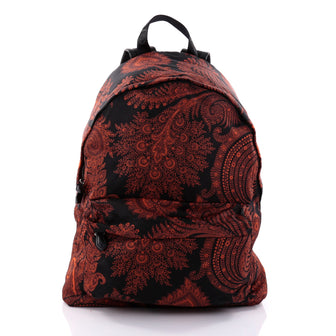 Givenchy Pocket Backpack Printed Nylon Orange 2610901