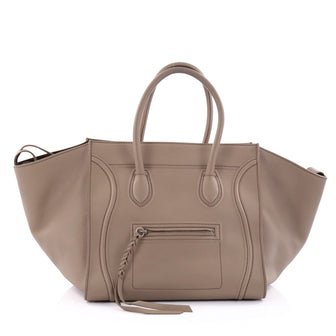 Phantom Handbag Grainy Leather Medium