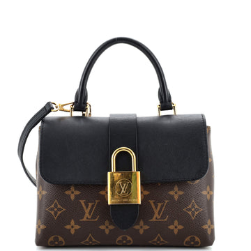 Louis Vuitton Locky Handbag Monogram Canvas with Leather BB