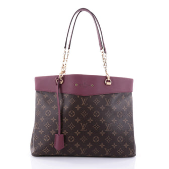 Louis Vuitton Pallas Shopper Monogram Canvas and Calf 2612301