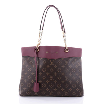 Louis Vuitton Pallas Shopper Monogram Canvas and Calf 2612301