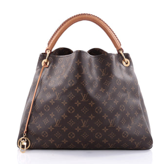 Louis Vuitton Artsy Handbag Monogram Canvas MM Brown 2612701