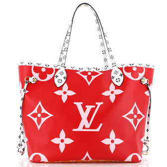 Louis Vuitton Neverfull NM Tote Limited Edition Colored Monogram Giant MM