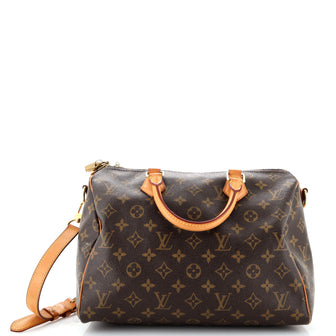 Louis Vuitton Speedy Bandouliere Bag Monogram Canvas 30