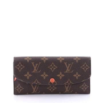 Louis Vuitton Emilie Wallet Monogram Canvas Brown 2615501