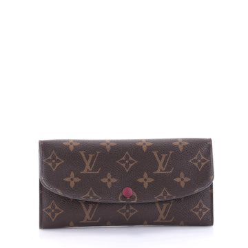 Louis Vuitton Emilie Wallet Monogram Canvas Brown 2615505
