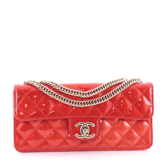 Chanel Evening Star Flap Bag Quilted Patent East West 2615506