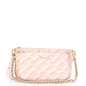 Louis Vuitton Multi Pochette Accessoires Stardust Monogram Empreinte Leather