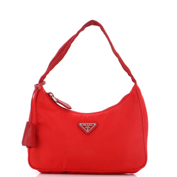 Prada Re-Edition 2005 Hobo Tessuto with Saffiano Leather Mini