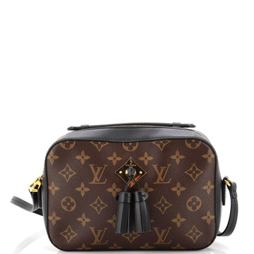 Louis Vuitton Saintonge Handbag Monogram Canvas with Leather
