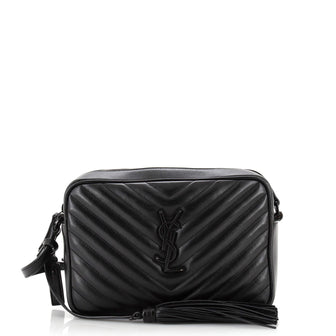 Saint Laurent Lou Camera Bag Matelasse Chevron Leather Small