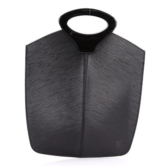 Louis Vuitton Demi Lune Tote Epi Leather Black 2617402