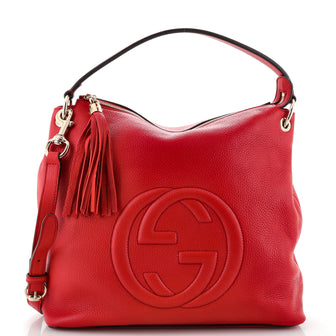 Gucci Soho Convertible Hobo Leather Large