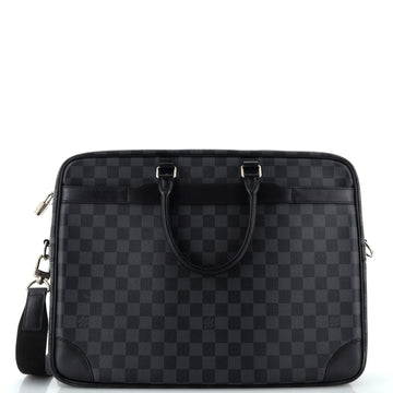 Louis Vuitton Porte-Documents Voyage Briefcase Damier Graphite PM