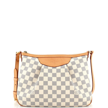 Louis Vuitton Siracusa Handbag Damier PM