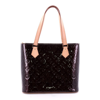 Louis Vuitton Houston Handbag Monogram Vernis Red 2618301