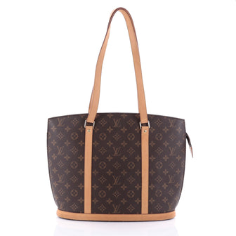 Louis Vuitton Babylone Handbag Monogram Canvas Brown 2619002