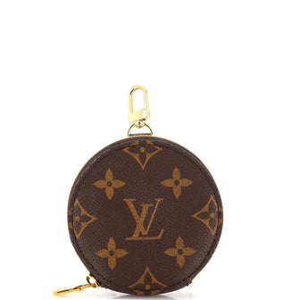 Louis Vuitton Multi Pochette Accessoires Round Coin Purse Monogram Canvas