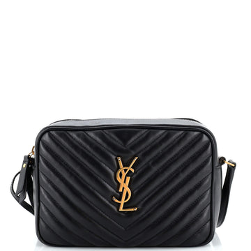 Saint Laurent Lou Camera Bag Matelasse Chevron Leather Small