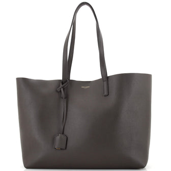 Saint Laurent Shopper Tote Leather Large