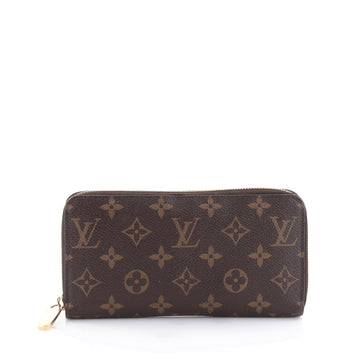 Louis Vuitton Zippy Wallet Monogram Canvas Brown 2621204