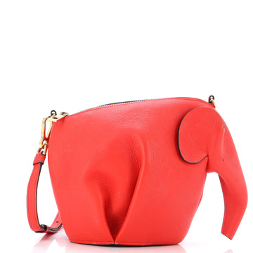 Loewe Elephant Crossbody Bag Leather Mini