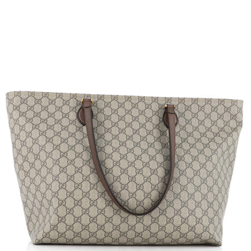 Gucci Ophidia Zip Tote GG Coated Canvas Medium