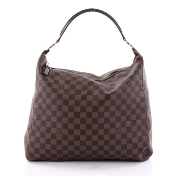 Louis Vuitton Portobello Handbag Damier GM Brown 2622802