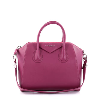 Givenchy Antigona Bag Leather Small Purple 2624201