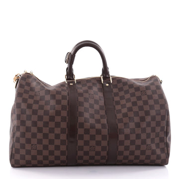 Louis Vuitton Keepall Bandouliere Bag Damier 45 Brown 2624301