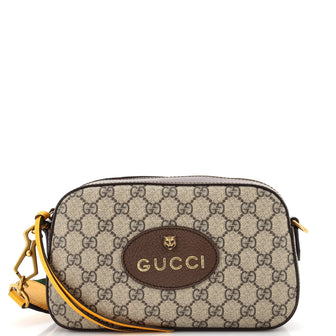 Gucci Neo Vintage Camera Messenger Bag GG Coated Canvas