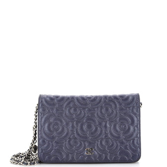Chanel Wallet on Chain Camellia Lambskin