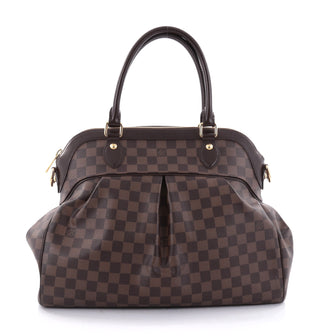 Louis Vuitton Trevi Handbag Damier GM Brown 2624801