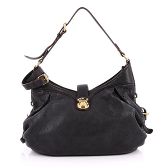 Louis Vuitton XS Crossbody Bag Mahina Leather Black 2625401