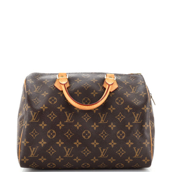 Louis Vuitton Speedy Handbag Monogram Canvas 30