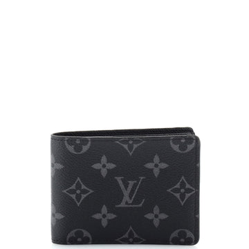 Louis Vuitton Slender Wallet Monogram Eclipse Canvas